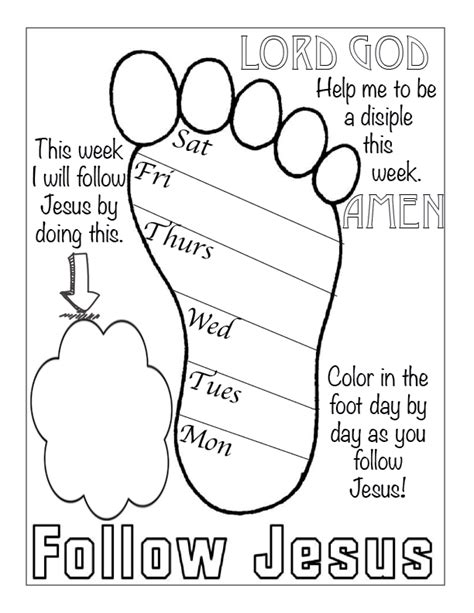 Follow Jesus Bible Activities For Kids Sunday School Lessons Sunday