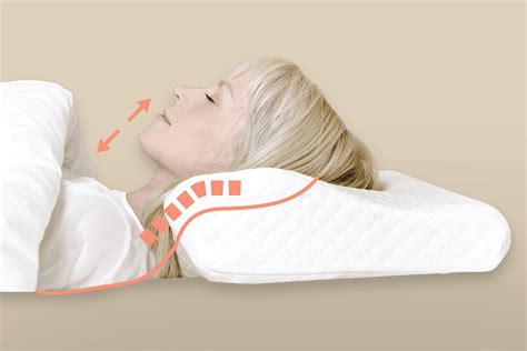 Neck Pain Pillow Cervical Support Pillow For Side And Back Sleepers
