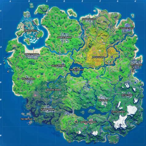 Fortnite Cap Tulo Mapa Dos Novos Locais De Interesse Na Ilha E Mudan As