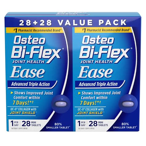 Osteo Bi Flex Ease With Vitamin D Joint Supplements Mini Tablets 28