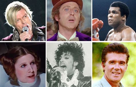 Celebrity Deaths In 2016 100 Famous People Well Miss
