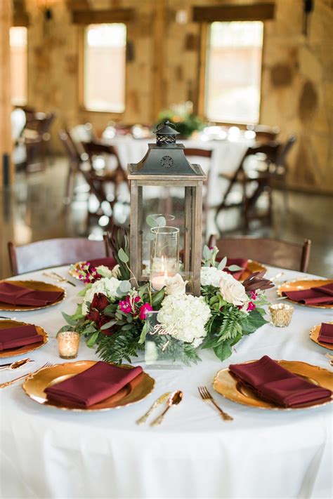 Fall Centerpieces For Table Lantern