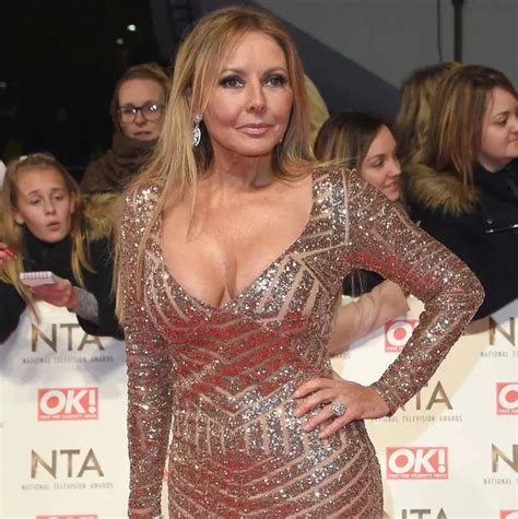 Carol Vorderman S Sexiest Looks From Tight Leather Trousers To Busty Ballgowns Mirror Online