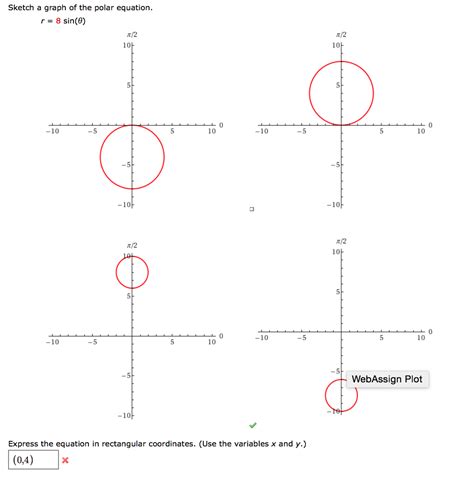 Solved: Sketch A Graph Of The Polar Equation. R = 8 Sin(Th... | Chegg.com