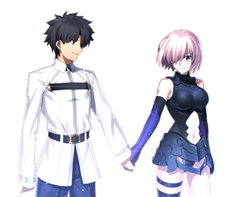 Mash Kyrielight And Fujimaru Ritsuka Fate And 1 More Drawn By