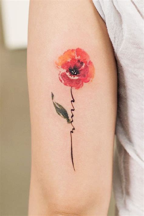 23 Flower Tattoos Designs And Meanings For Your Inspo