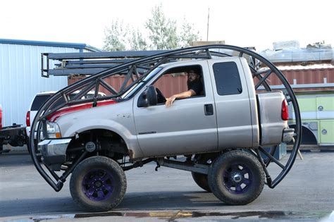 Watch A Heavily Modified Heavy Duty Pickup Truck Somersault And Defy