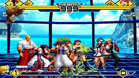 Neogeo Battle Coliseum Party 4v4 Patch Mugen 1 0 Battle Youtube