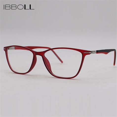 ibboll luxury brand women optical glasses frames square wrap frame men eyeglasses fashion clear