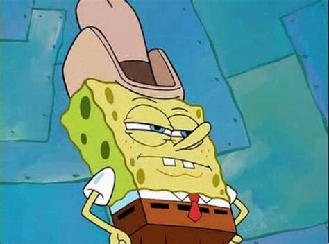 Cowboy Spongebob Blank Template Imgflip
