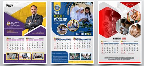 Desain Kalender Sekolah Keren Selvicoltura