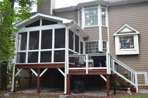 The stairs stuck out into the center of the yard which was really a poor design. Blog | Archadeck Outdoor Living