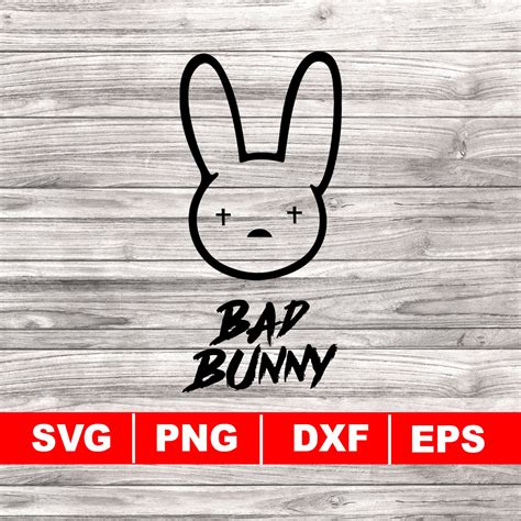Bad Bunny Svg Bad Bunny Logo Svg El Conejo Malo Svg Instant Etsy Espa A