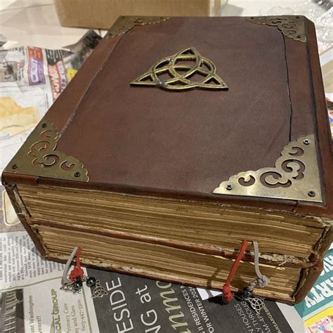 Book Of Shadows Antique Style Book Of Shadows With 1800s Etsy Book