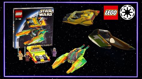 Lego Star Wars Bounty Hunter Pursuit Set 7133 Francais Youtube
