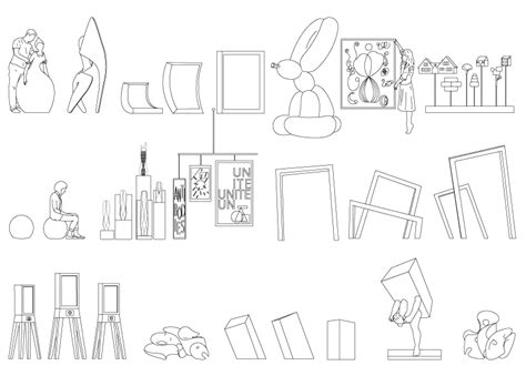 Lounge Chair Cad Block - Tirta Furniture
