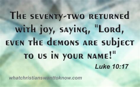 Even the devil quoted scripture. Top 7 Bible Verses About Casting Out Demons