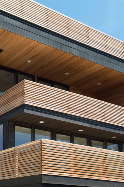 Simple Modern Wood Deck Or Patio Railing Balcony Railing Design