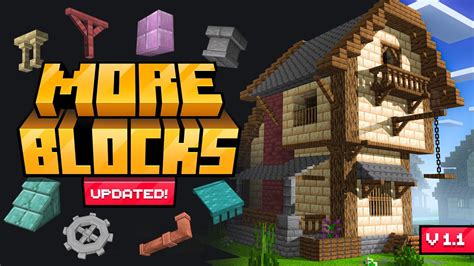 More Blocks Official Trailer Minecraft Marketplace Youtube