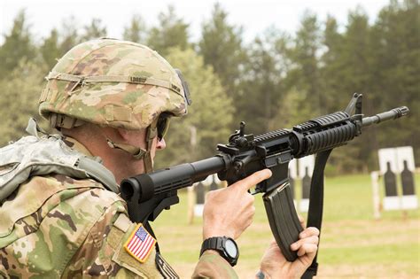 2021 Us Army Reserve Best Warrior Competition M4 Carbine Reflexive