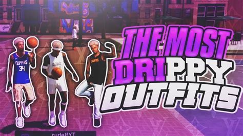 Drippy Outfits On Nba 2k20💧 Look Like A Tryhard Youtube