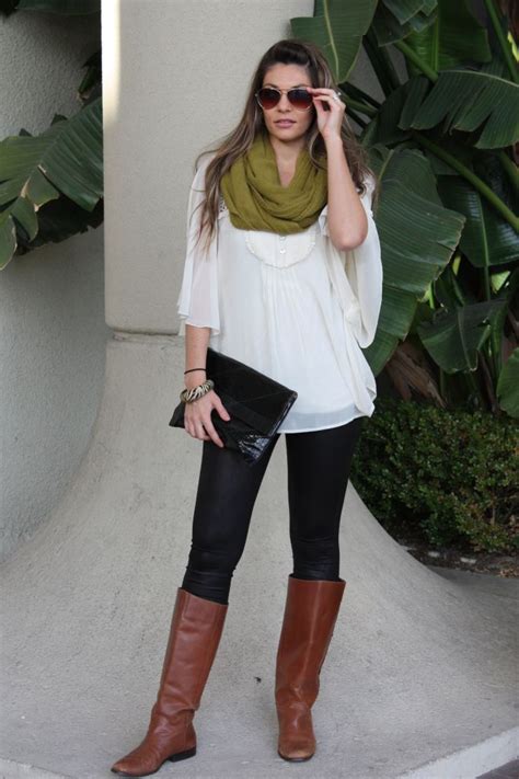 Stylish Fall Outfits With Boots And Tights SORTRA
