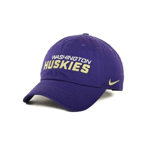 Nike Washington Huskies Heritage 86 Campus Cap In Purple For Men Lyst