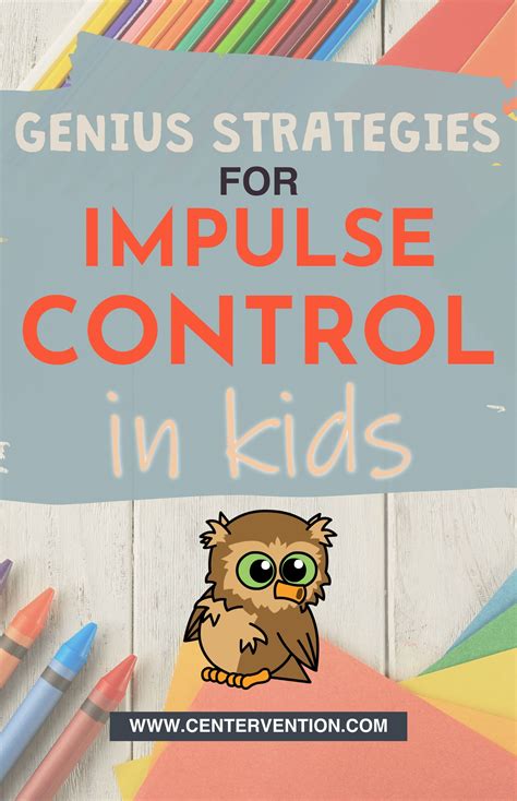Impulsive Behavior In Children Impulse Control Activities Impulse