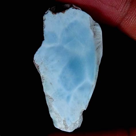 Natural Dominican Republic Larimar Rough Untreated Loose Gemstones Tc74