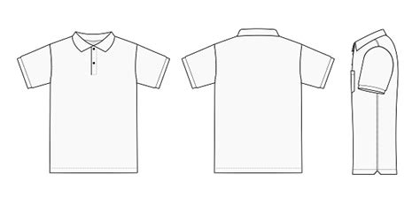 Download No Pocket Polo Shirt White Stock Illustration - Download ...