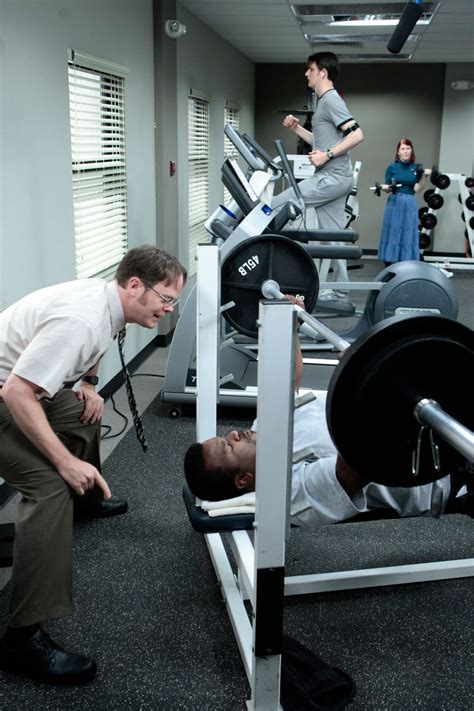 Dwight and jim final emails. Dwight Schrute Gym for Muscles | Dunderpedia: The Office ...