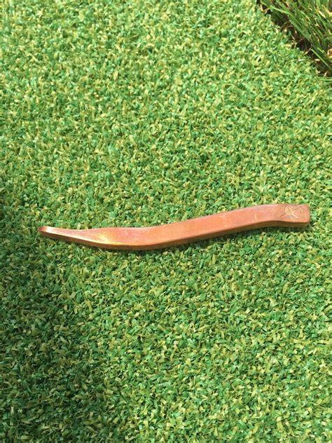 Curved Slim Stick Divot Tool Copper Hand Ground And Etsy