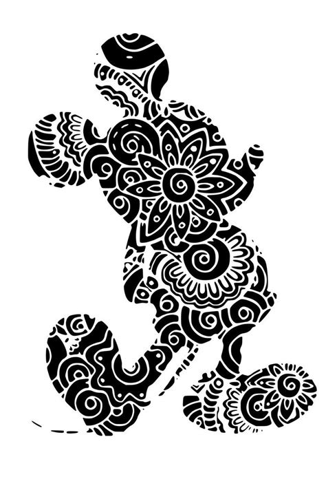 Mandala Stijl Mickey Mouse Svg Zentangle Svg Disney Clipart Etsy My XXX Hot Girl