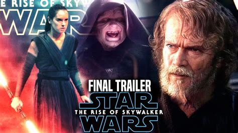 the rise of skywalker final trailer shocking news revealed star wars episode 9 trailer 3