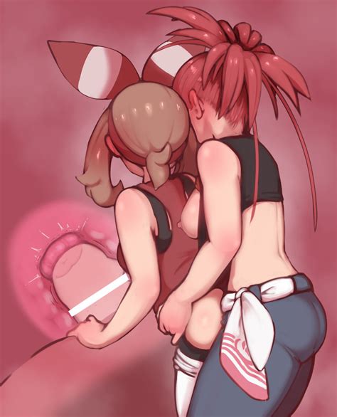 May And Flannery Pokemon And 2 More Drawn By Umonebi Danbooru