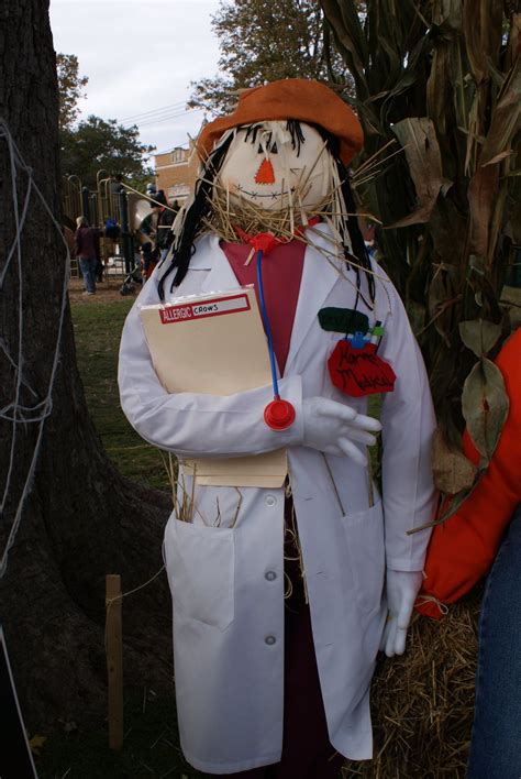 Doctor Scarecrow Scarecrow Festival Scarecrow Fall Halloween Decor