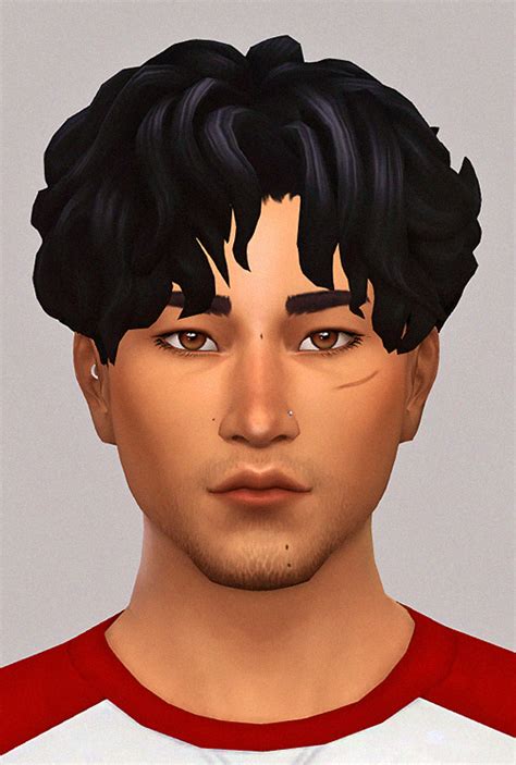 Im Going Feral Sims 4 Curly Hair Mens Hairstyles Fade Curly Hair Men