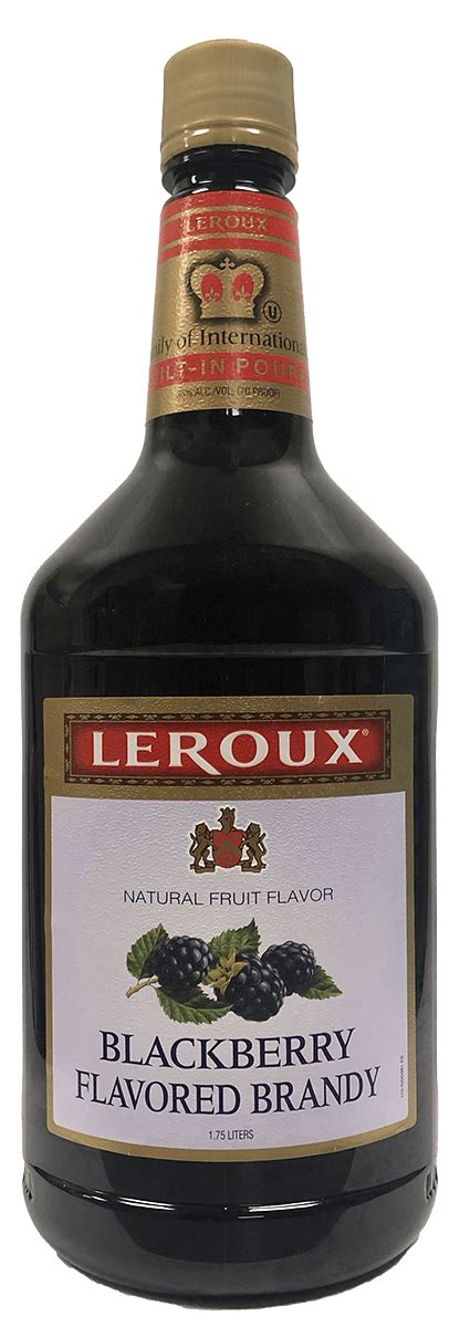 Leroux Blackberry Brandy 175l Bremers Wine And Liquor