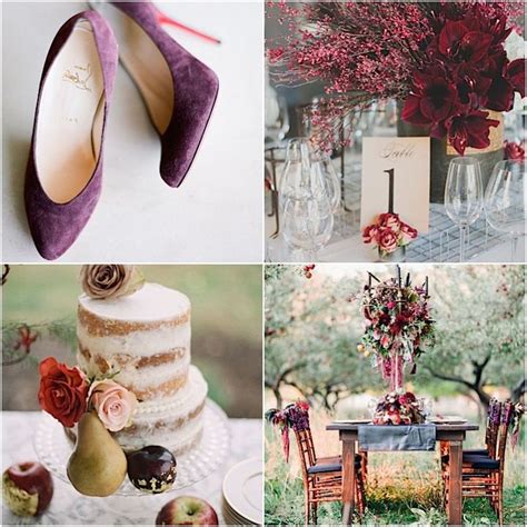 Fall Wedding Colors With Lush Details Modwedding Fall