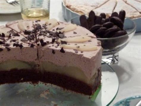 Schokoladen-Birnen-Torte - Rezept mit Bild - kochbar.de