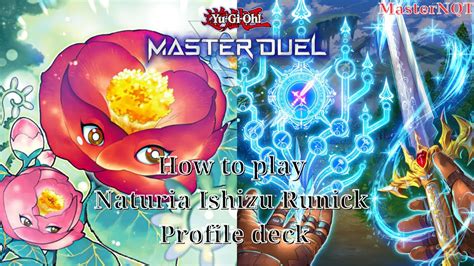 Naturia Ishizu Runick Deck Combo Yu Gi Oh Master Duel Hướng