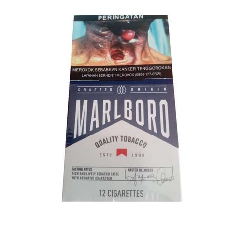 Promo Marlboro Biru Crafted Authentic Rokok Kretek Batang Pcs Slop Kemasan Baru