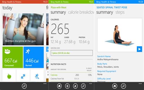 Bing Health and Fitness App now Available for Windows Phone