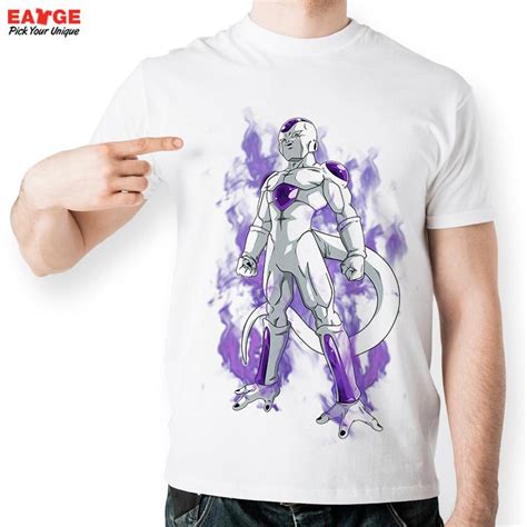 Check spelling or type a new query. EATGE Fashion Anime Purple Freezer T Shirt Dragon Ball Z T shirt Style Cool Printed Short ...