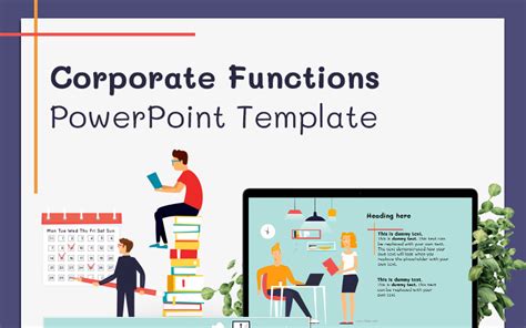 Corporate Functions Powerpoint Template Templatemonster