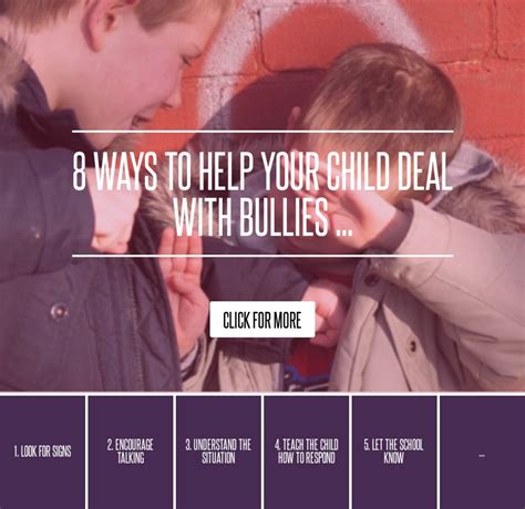 8 Ways To Help Your Child Deal With Bullies Parenting