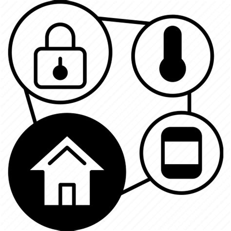Internet Things Household Technology Control Icon Download On