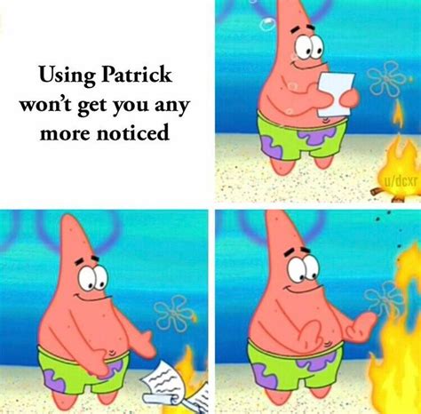 Spongebob Spongebob Patrick Patrick Meme