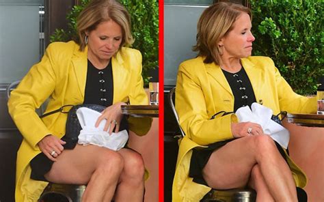 Katie Couric Gives Leg Show As Career Takes A Dive National Enquirer