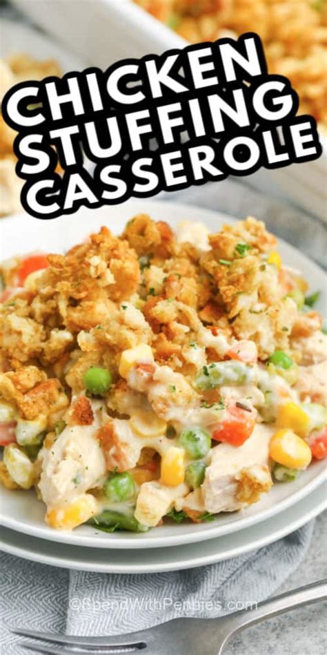 Stove Top Stuffing Chicken Casserole Recipe